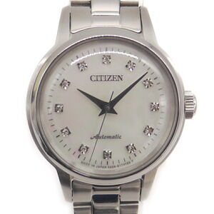 CITIZEN Citizen Collection Mechanical Ladies Watch PR1030-57D Mother-of-Pearl...
